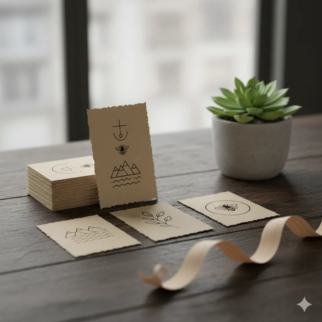Kraft Paper Business Cards